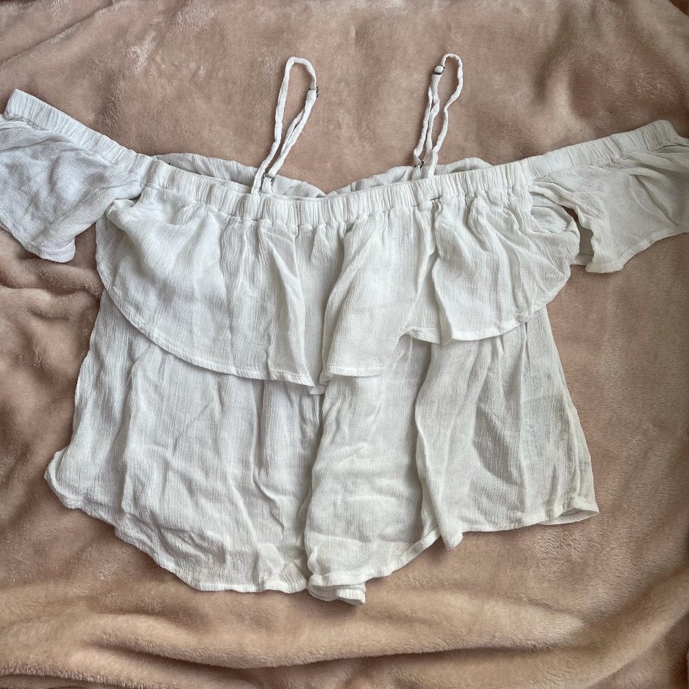 Off the shoulder blouse